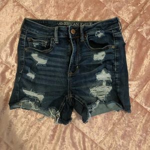 American eagle denim shorts